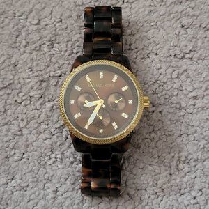 Michael Kors Tortoise Shell Watch